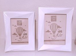 LETZTE EXEMPLAR! 2er Set Bilderrahmen WEISS