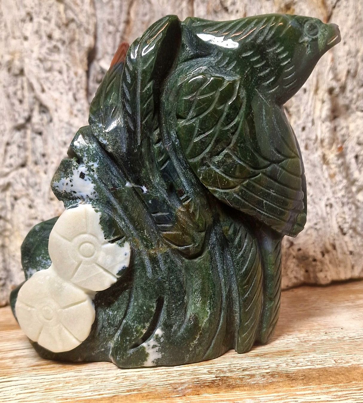 Minerali & Pietre curative: Vogel aus Ozeanjaspis – Nuovo (secondo la descrizione) da Matzingen venduto da Shay_Crystalz 1