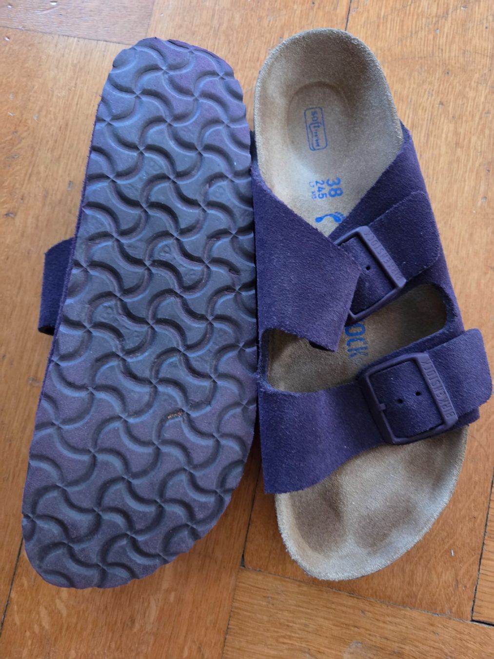 Birkenstock Scarpe da uomo: Birkenstock Arizona purple – Usato da Martigny venduto da ChrisMonc 1