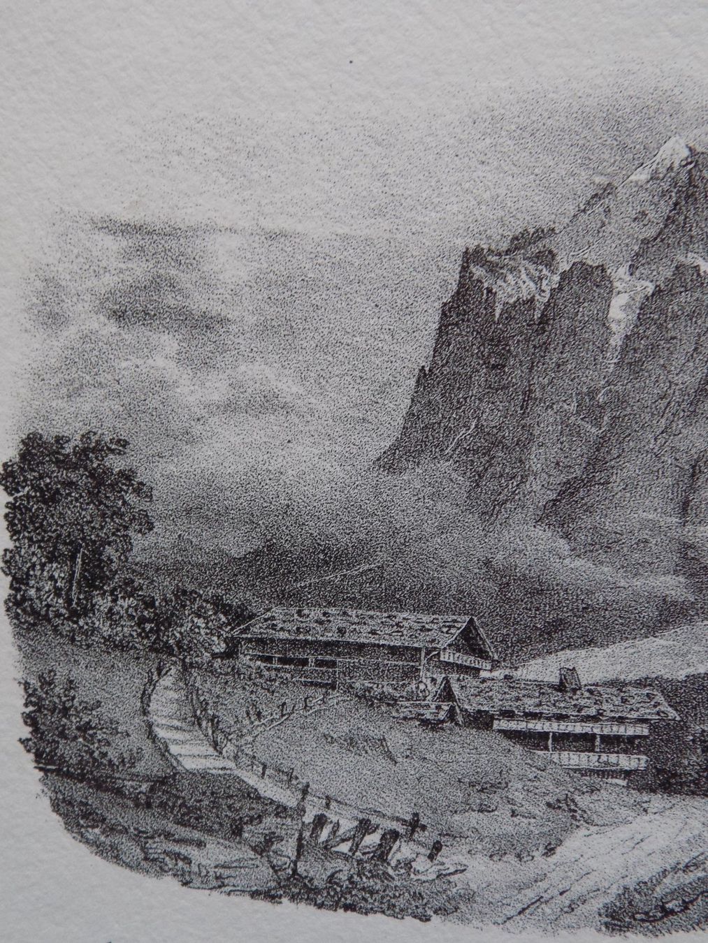 Incisioni: Wetterhorn von Grindelwald aus – Usato da Risch venduto da Rischli15 3