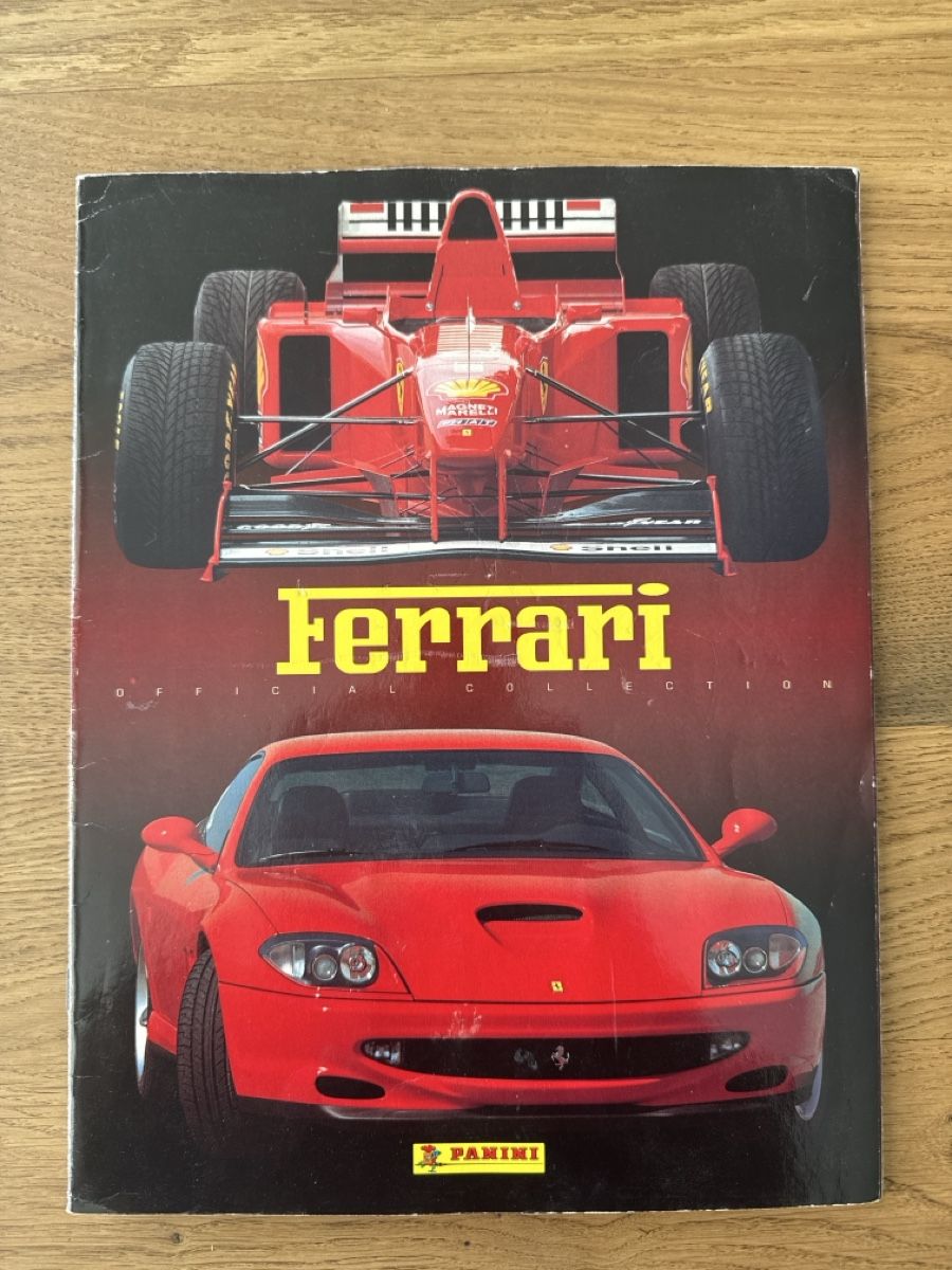 Panini Album: Ferrari Album Panini – Usato da Biel Bienne venduto da Fgregorio