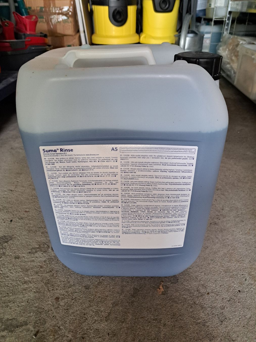 Prodotti di pulizia: Suma Rinse A5, 20L, Rinse Aid, Dishwasher Detergent Solution – Nuovo (secondo la descrizione) da Liebefeld venduto da VMSPereira 1