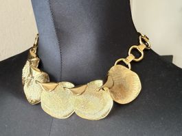 ✨Große Goldfarbe Vintage-Halskette