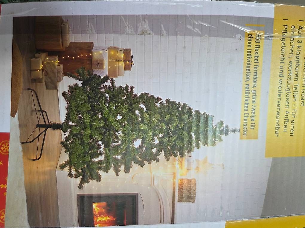 Toutes les décorations: Weihnachtsbaum künstlich Höhe 180cm – D'occasion à Goldach par ladybird75 3