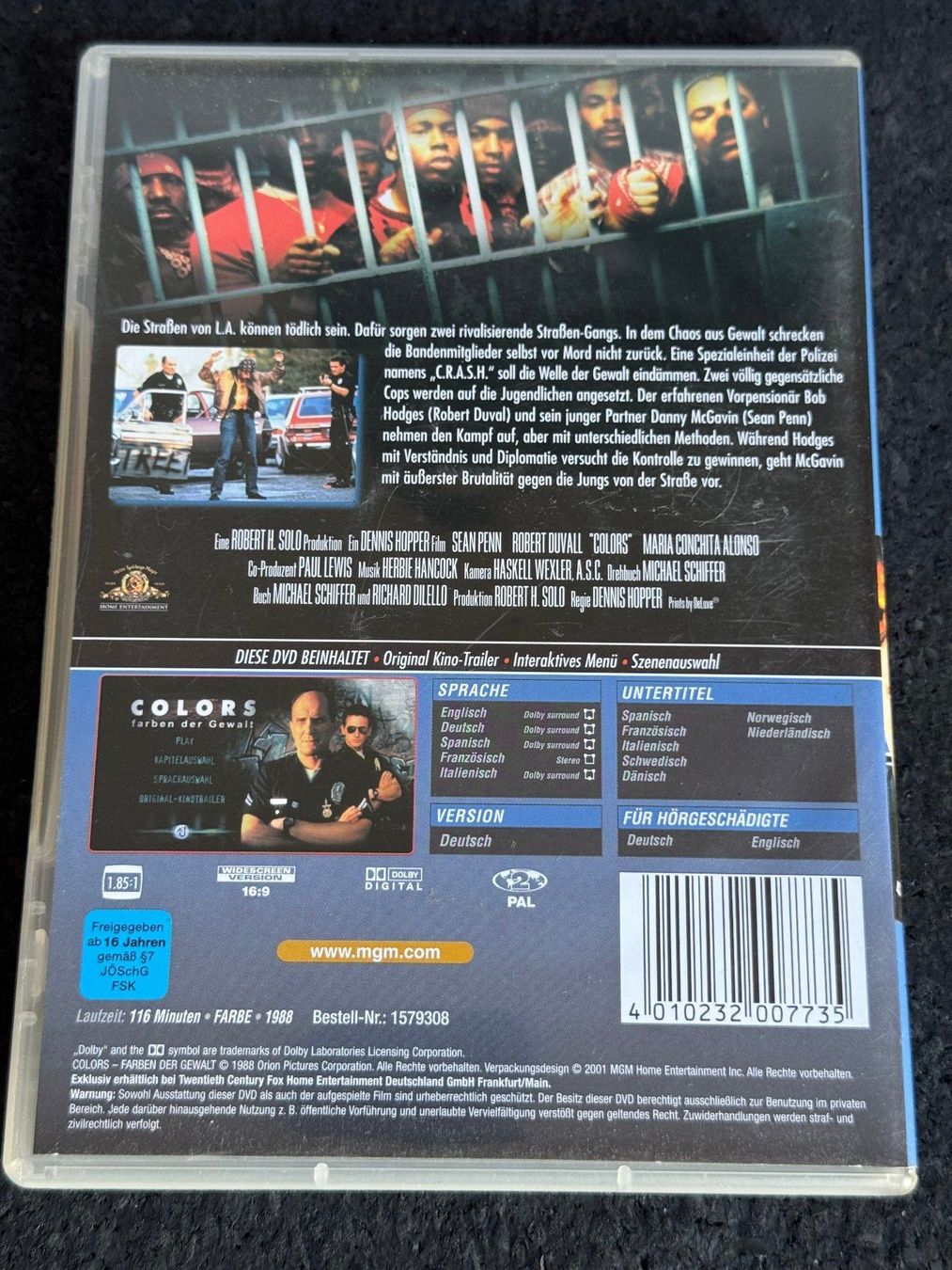 Alle DVDs: COLORS "Farben der Gewalt" DVD DE/EN/SP/FR/IT – Gebraucht aus Fribourg von tschjoly 1