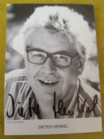 Dieter Henkel - verstorben 2016 - handsigniert