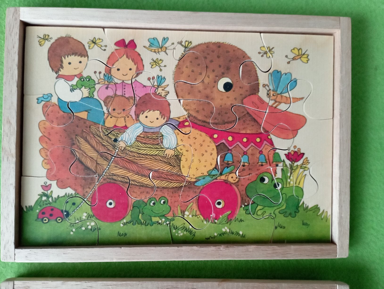Puzzle: 2 hübschr Holzpuzzle swissmade – Usato da Wettingen venduto da penelope39 2
