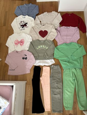 Mädchen Kleiderpaket Grösse 128-130