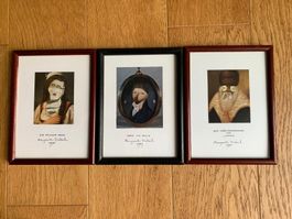 3 er Set Bilder von MARGARETHA DUBACH