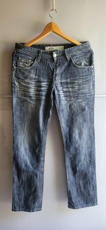 Jeans RPJ Uomo taglia L blu scuro usato