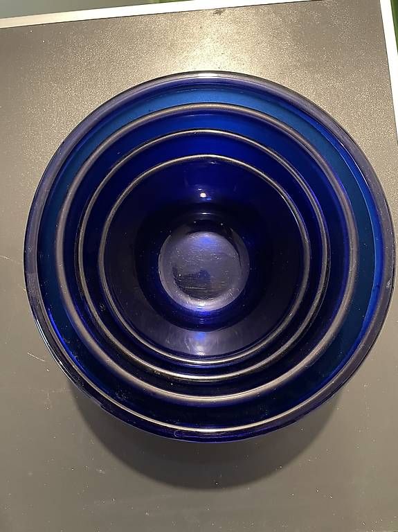 Schalen: 7 Glasschüsseln blau gebraucht  – Gebraucht aus Würenlos von pip_5n6d 3