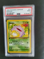 Pokemon karte PSA 9 Smogon 1. Edition