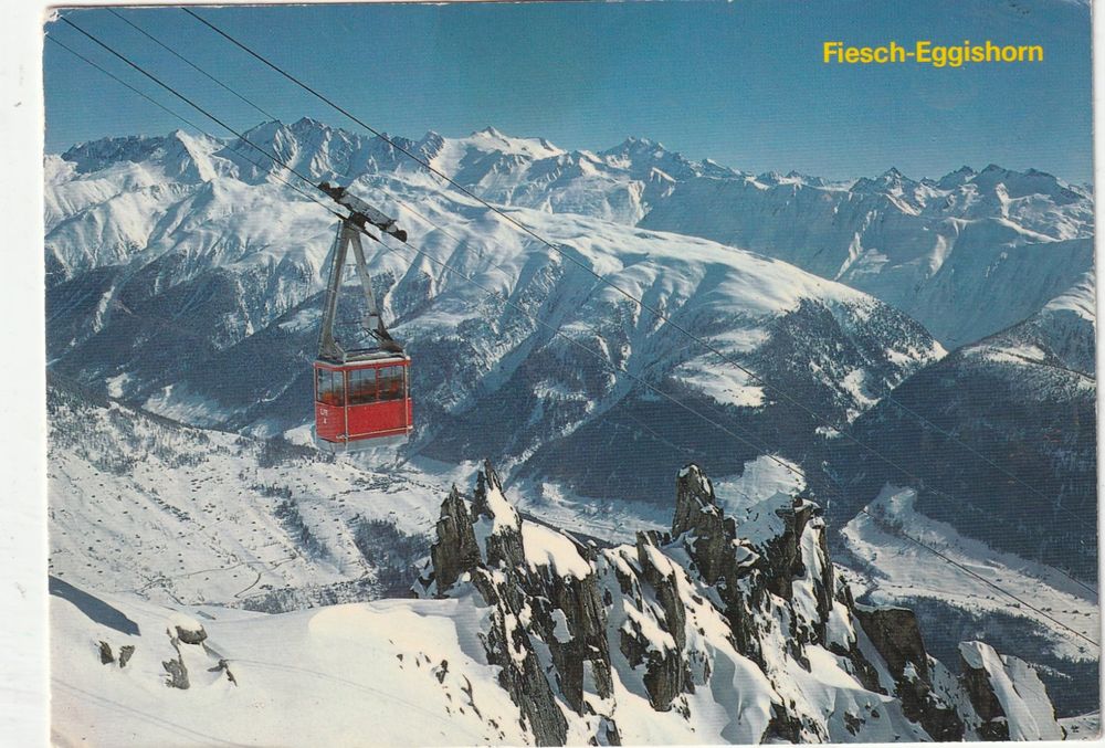 Luftseilbahn Fiesch-Eggishorn | Kaufen auf Ricardo