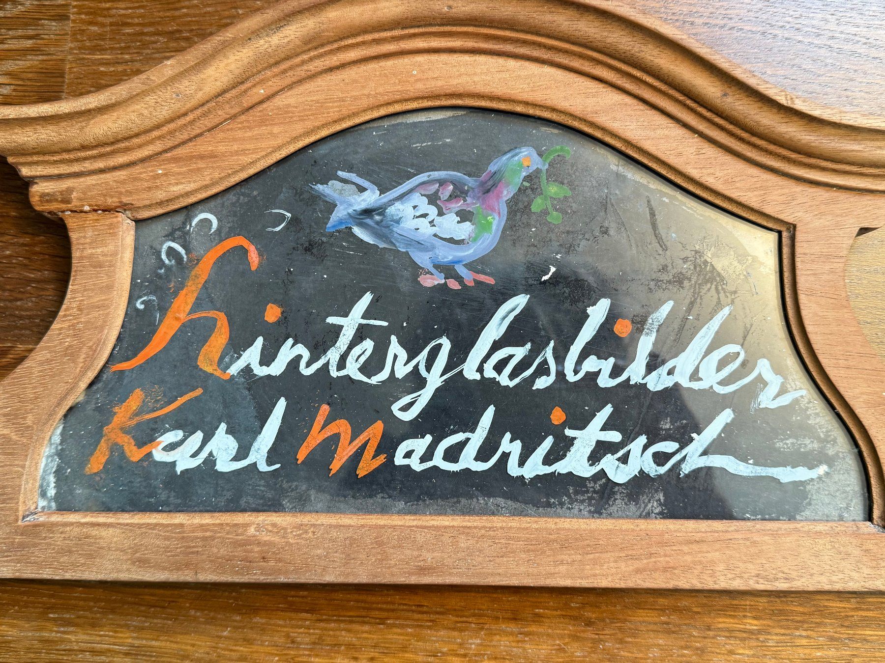Gemälde: Karl Madritsch Hinterglas Bild – Gebraucht aus Zürich von anne016 1