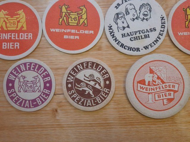 Untersetzer: Bierdeckel Brauerei Weinfelden – Gebraucht aus St.Gallen von Stocken64 1