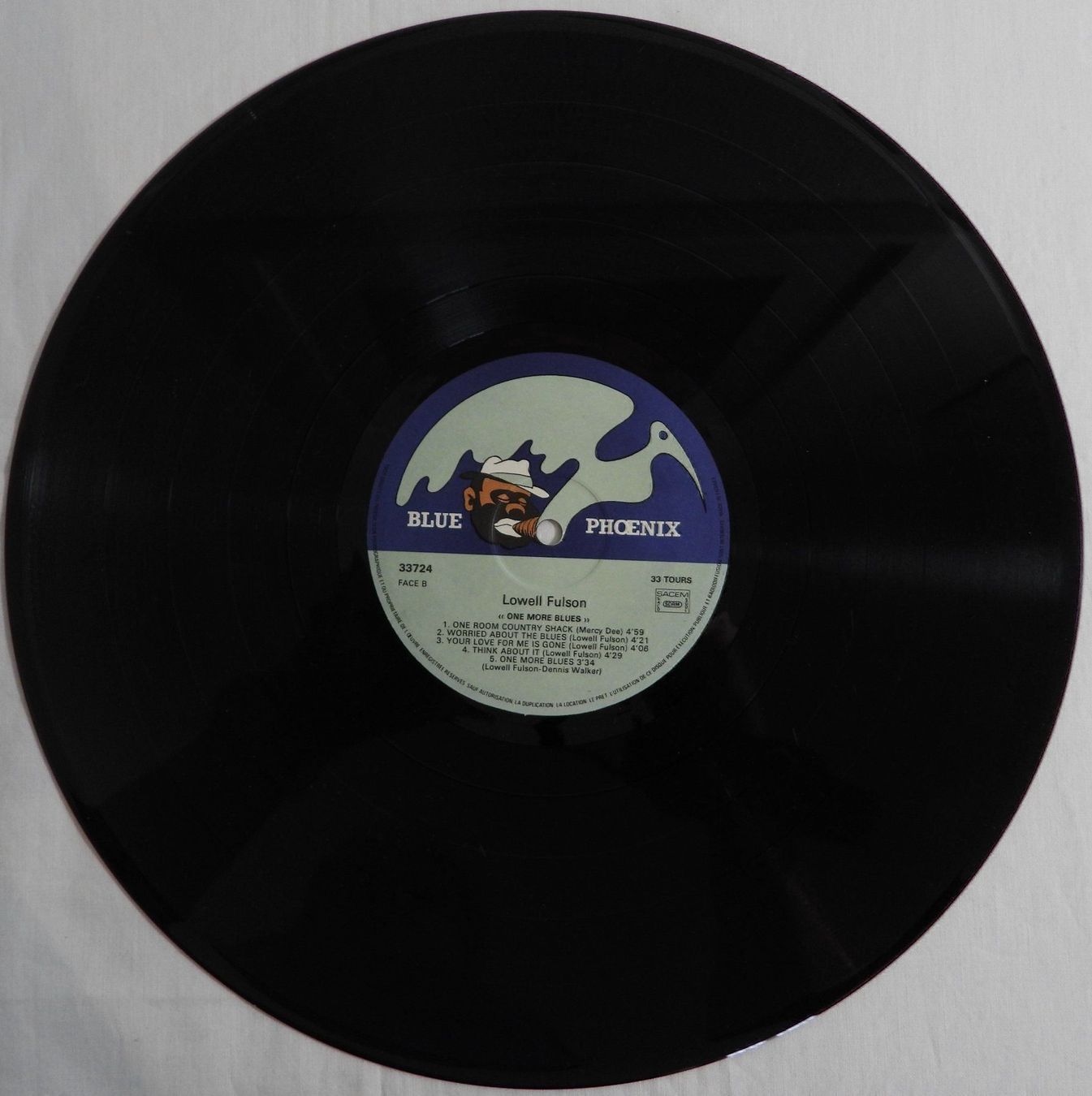 Vinyles: Lowell Fulson "One More Blues" LP 1984 – D'occasion à Dübendorf par mar_85sd 4