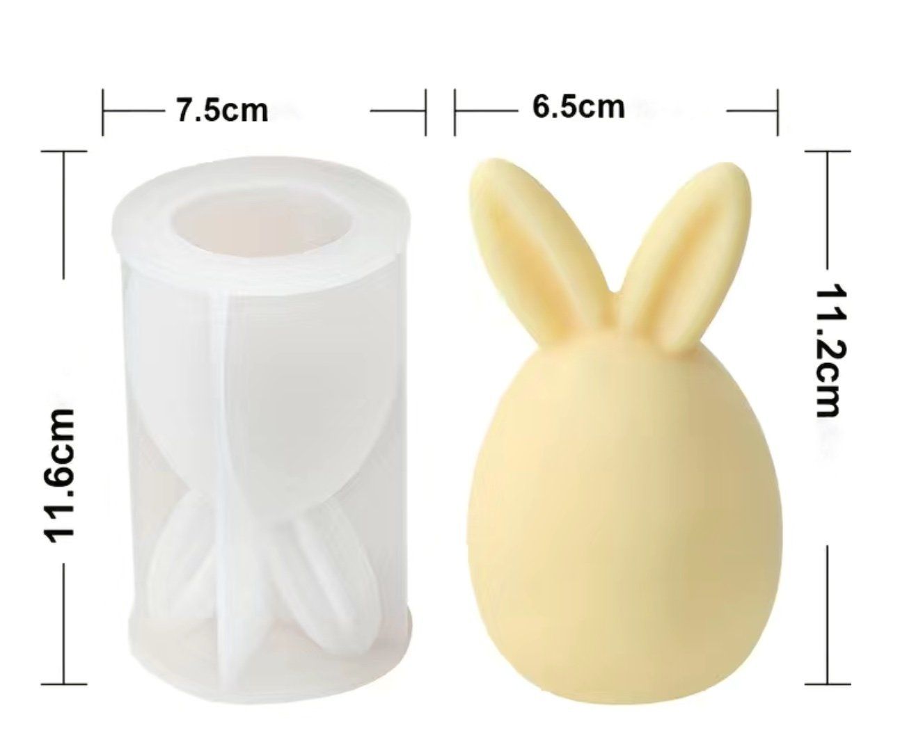 Teglie da forno: Giessform Silikonform Hase Nr. 2 – Nuovo e nell'imballaggio originale da Kaltbrunn venduto da schere-stein-papier