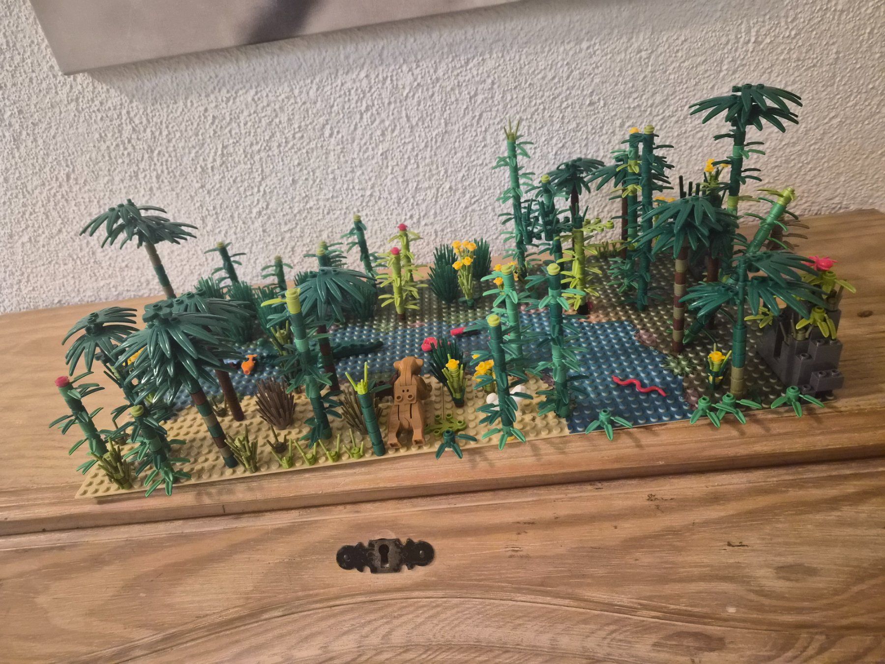 Lego Giocattoli: Lego imitat Dschungel mit Tieren – Usato da halden venduto da ore_dbn5 6
