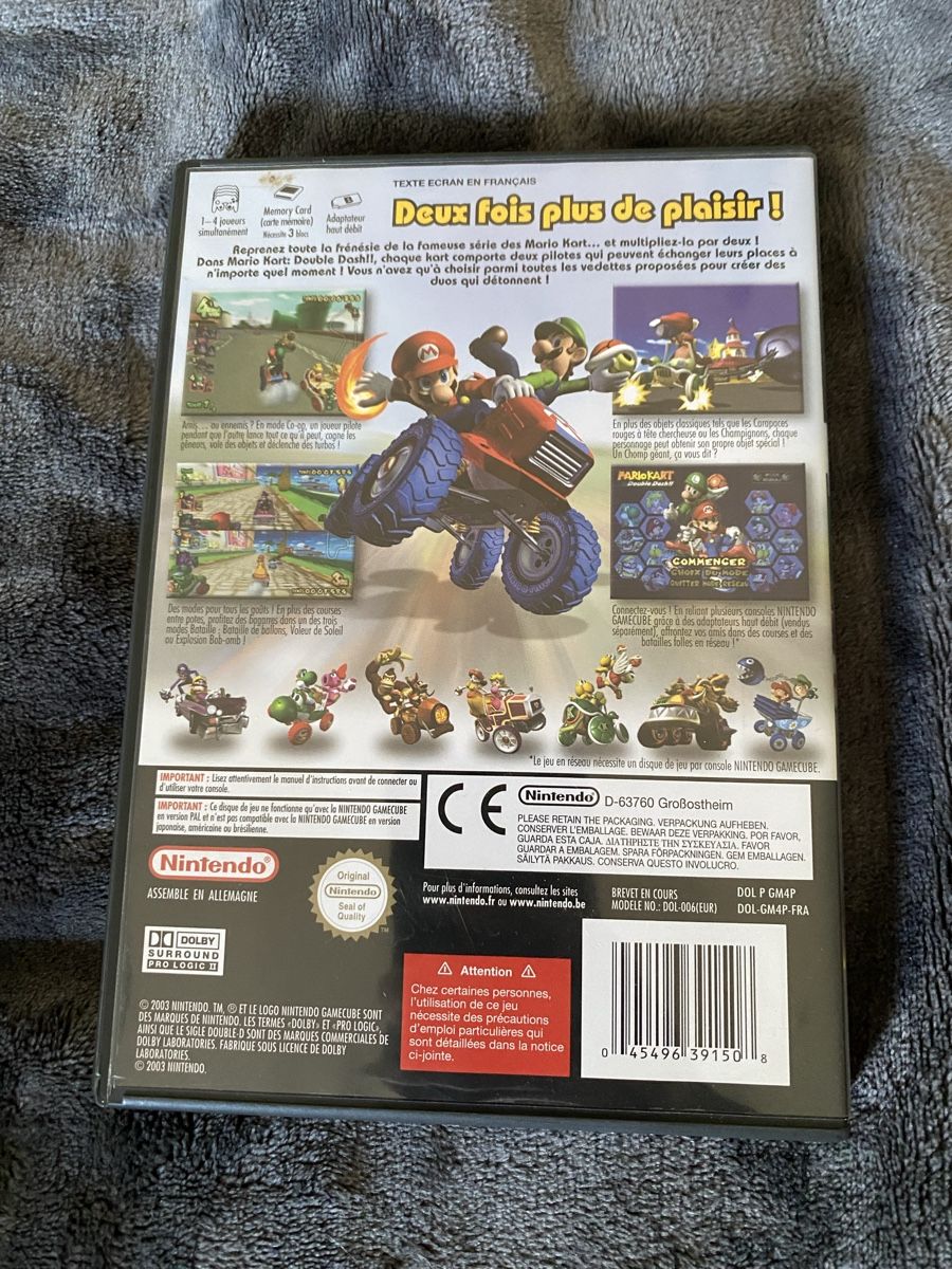 Nintendo Giochi: Jeu Nintendo GameCube Mario Kart Double Dash – Usato da Lignières venduto da The_assistant 1