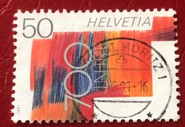 CH Briefmarken Stempelt  St.Moritz