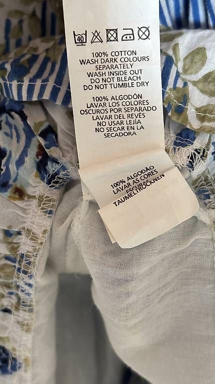 Kleider: Kleid blau geblümt – Gebraucht aus Baden von Chrisenft 3