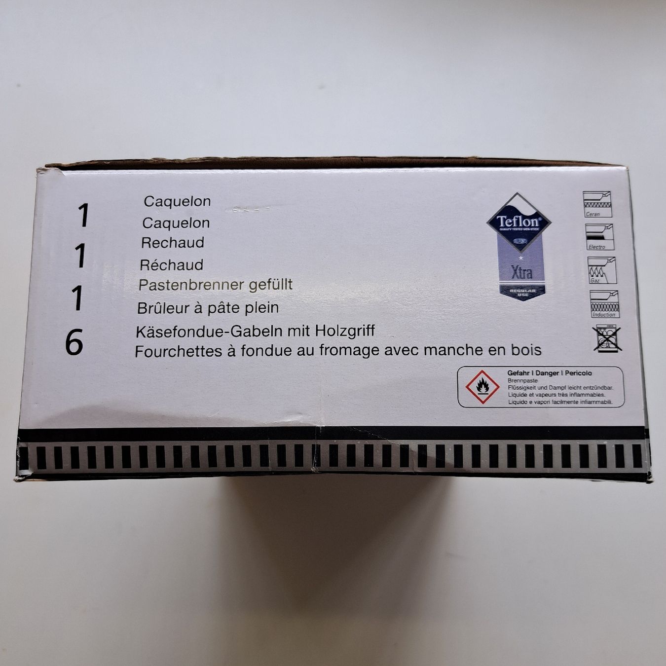 Set di piatti: Fondue Caquelon Neu – Nuovo e nell'imballaggio originale da Zofingen venduto da Bachmann4 5