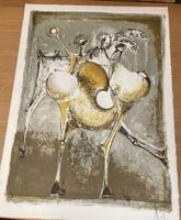 Lithographie 83/140, Paul Cartier, 'Cavalier', 1969, signée
