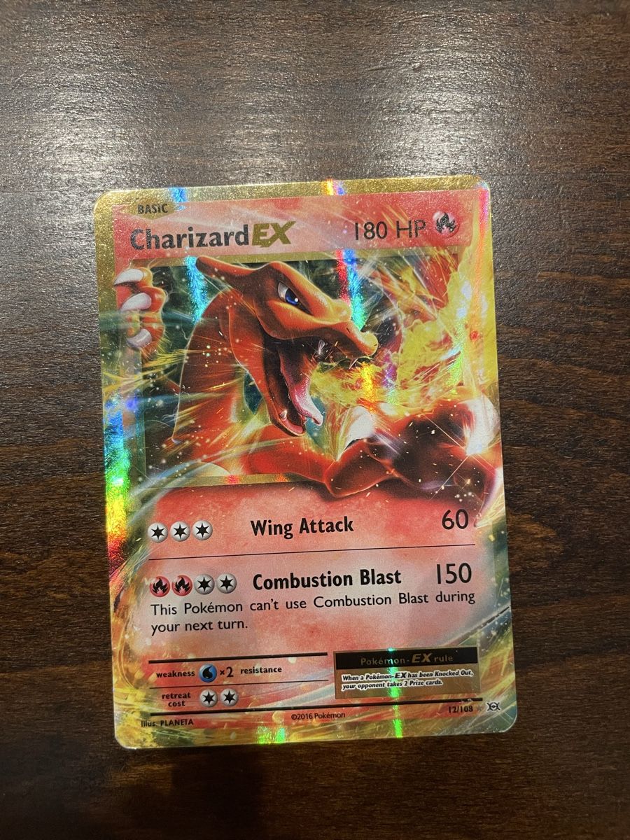 Pokémon Sammelbilder & Trading cards: Charizard EX  12/108 Evolutions – Gebraucht aus Allschwil von dar_w7hw