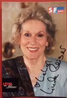 Linda Geiser Lüthi & Blanc Autogramm Foto 10x15cm