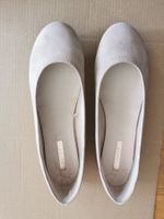 Esprit Ballerinas vegan Gr. 39 Altrosa/Taupe – ungetragen