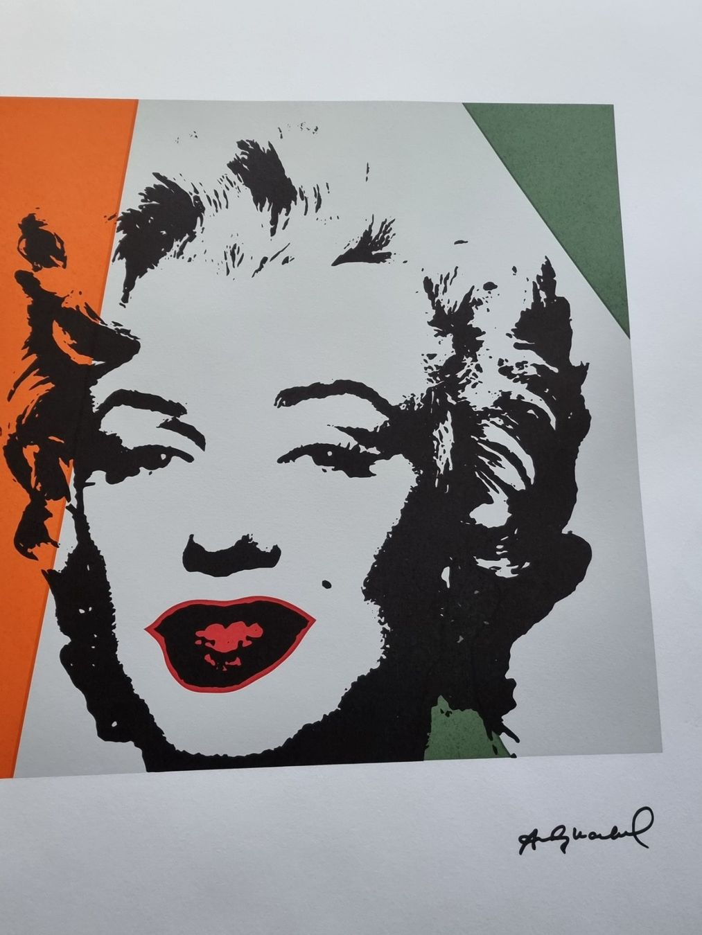 Foto & Immagini: Andy Warhol SERIGRAPHIE HANDNUMMERIERT – Usato da Gersau venduto da kunst-online 1