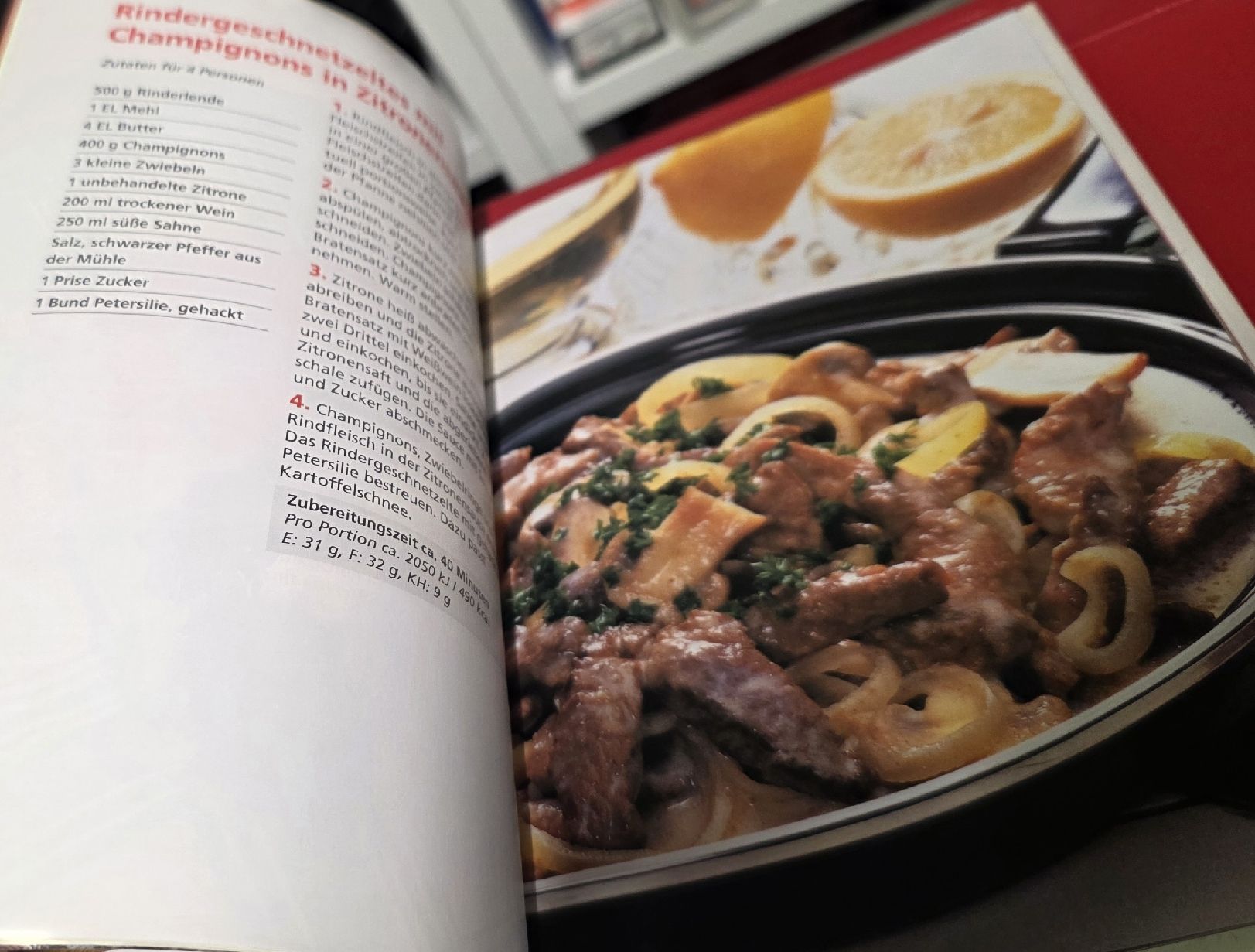 Libri: Schlemmen mit Fleisch - Moderne Küche (BUCH) – Usato da Reinach BL venduto da _MasterK_ 5