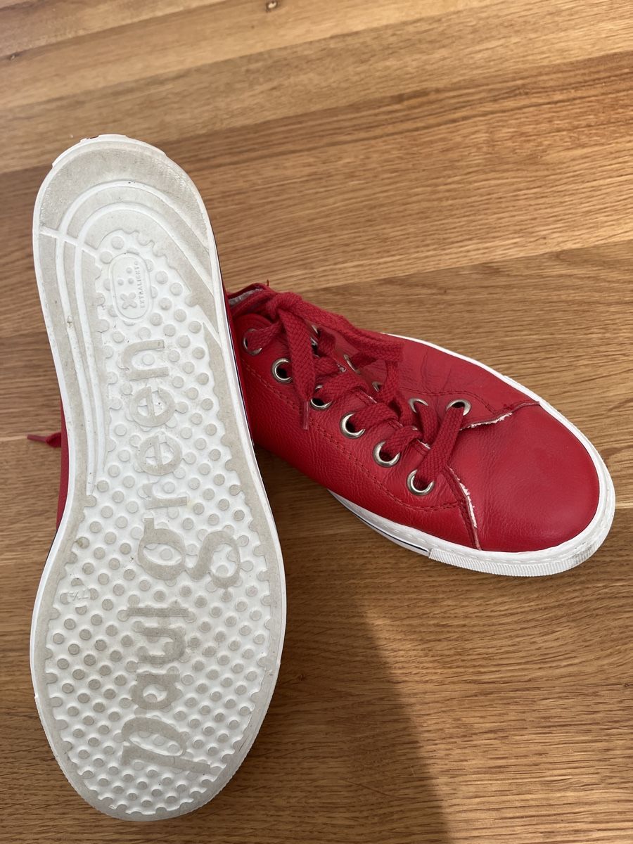 Paul Green Damenschuhe: Rote Paul Green Ledersneaker Gr. 41 – Gebraucht aus Nänikon von Delonghi 2
