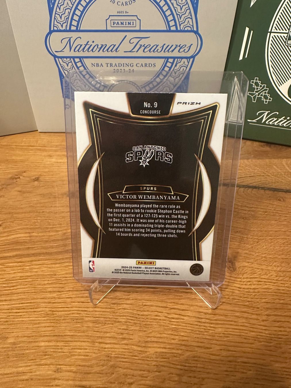 Nba Carte collezionabili: Victor Wembanyama sélect base Green – Usato da Vullierens venduto da Gaara04 1