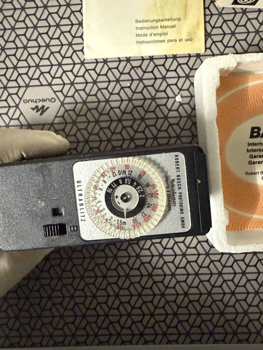 Flash: Bauer E 20 AB Kamerablitzgerät - Vintage, ungetestet – Difettoso da Basel venduto da Gamebeard 7
