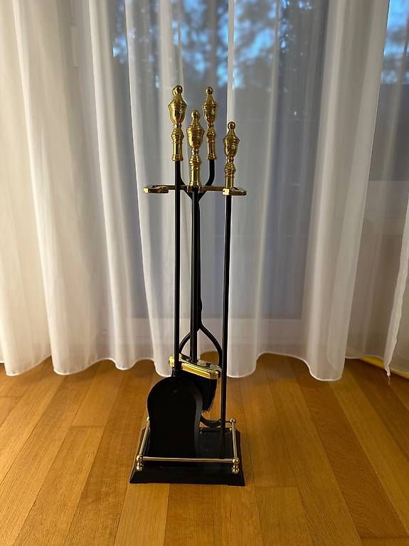 Camini: Kaminbesteck aus Messing – Usato da Schlieren venduto da tij_56lw