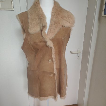 Wildleder Gilet