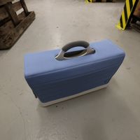 Hotbox Aufbewahrungsbox für Hot-Desking, Farbe Petrol