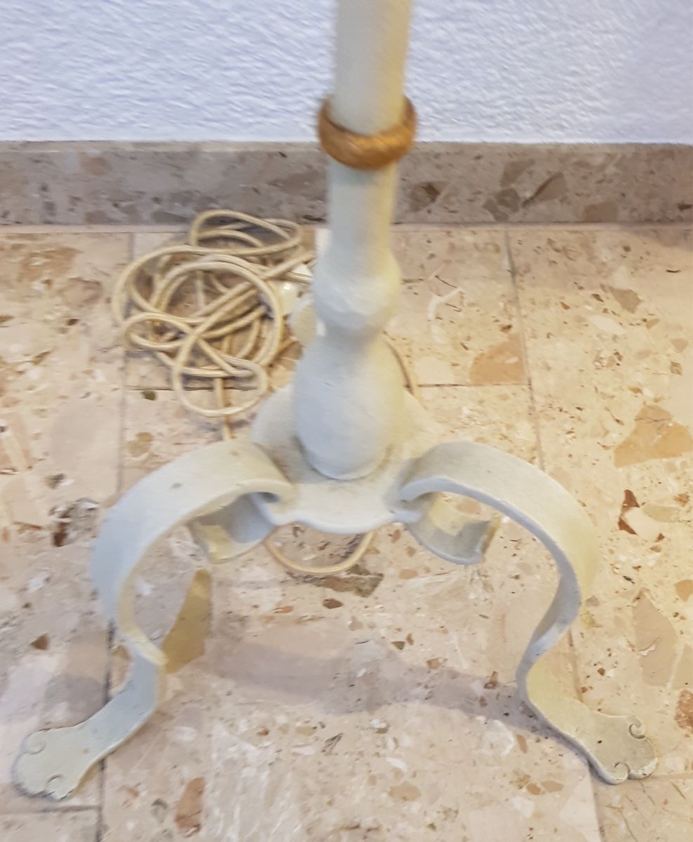 Lampade: Vintage Messing Stehlampe, Stehleuchte – Usato da Mauensee venduto da Braut-kleid 2