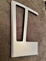Original Audi A6 4K Blende Mitteltunnel Aluminium Fragment