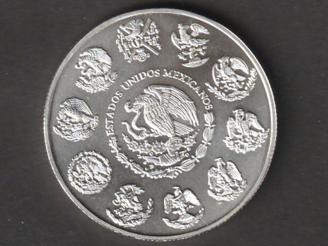 Tutti le monete: Mexico 1 Unze Silber 2002 – Usato da Rorschacherberg venduto da fratovi2 1