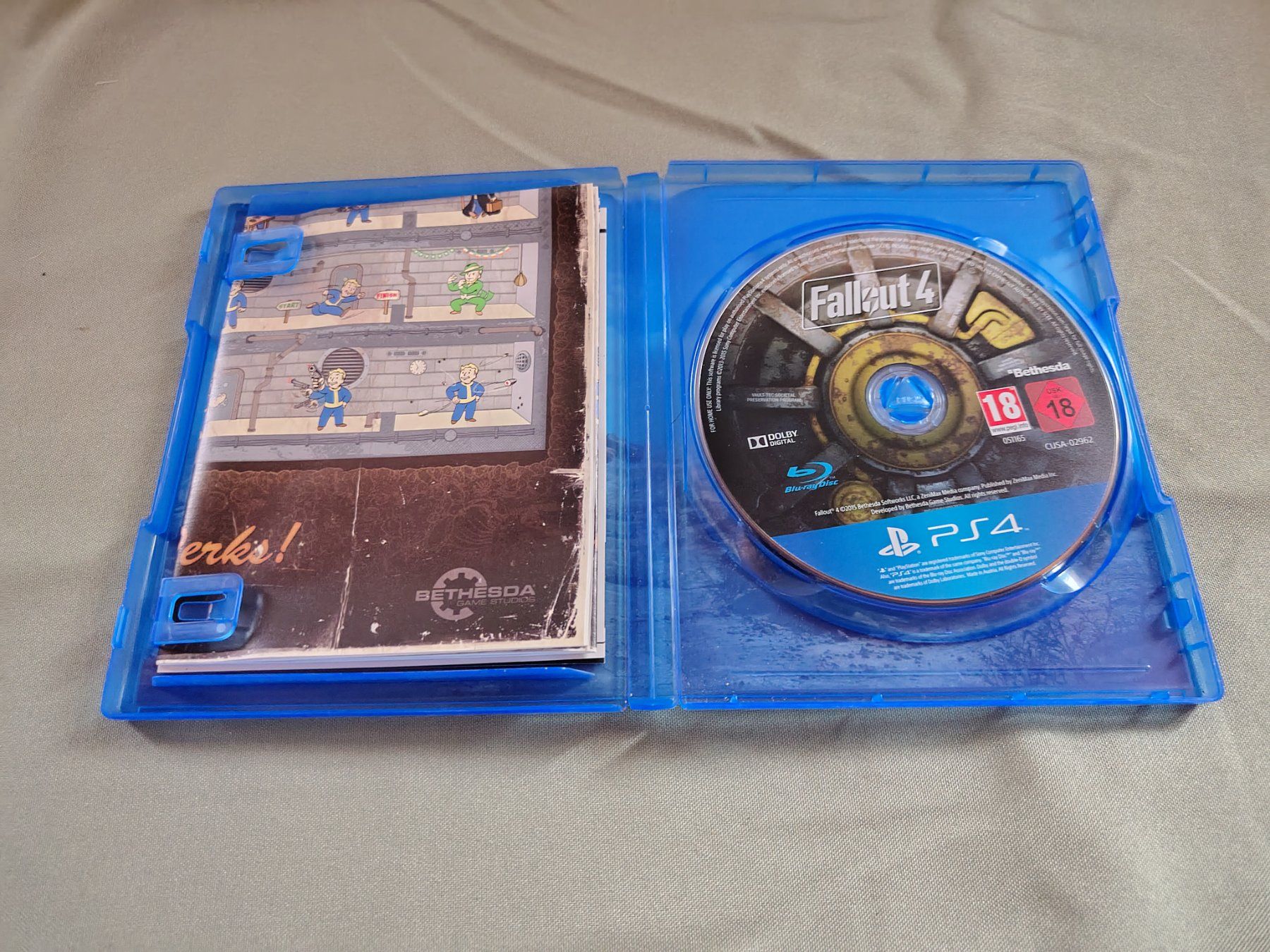 Sony Spiele: Jeu PS4 Fallout 4 – Gebraucht aus Saxon von dan_drn5 1