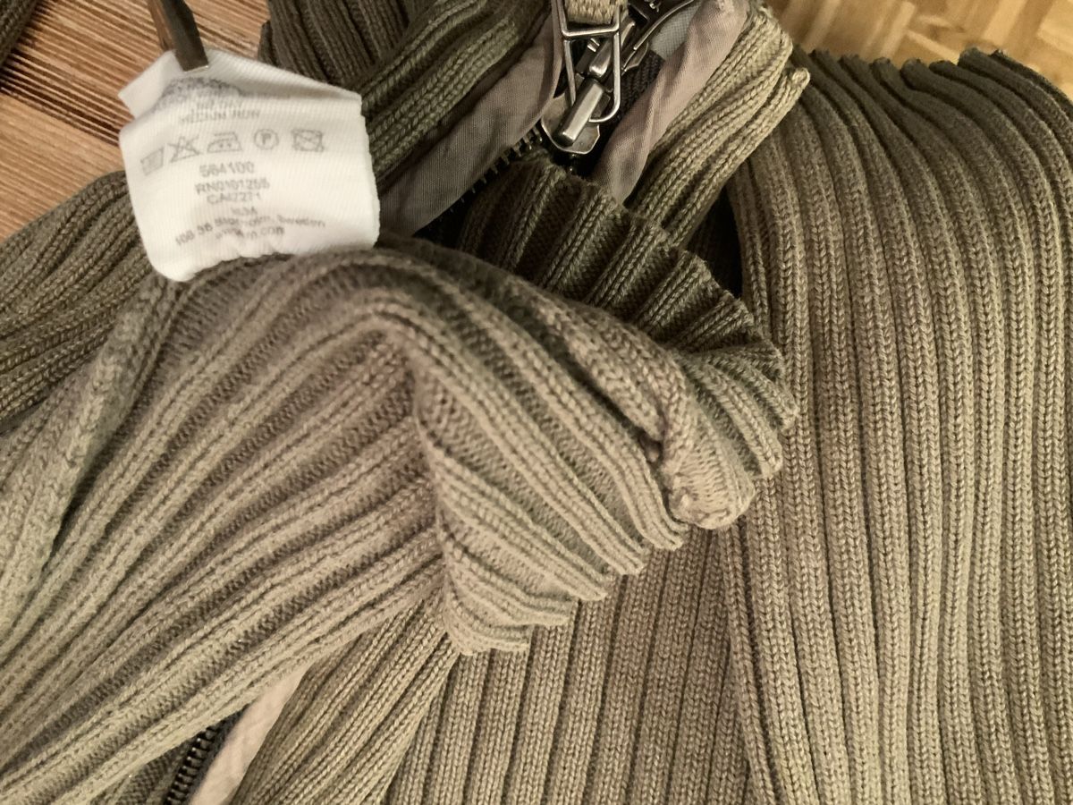H&M Giacche: Herren Strickjacke H&M O.G.G. Oliv Grösse M – Usato da Wallisellen venduto da AS.TZ. 3