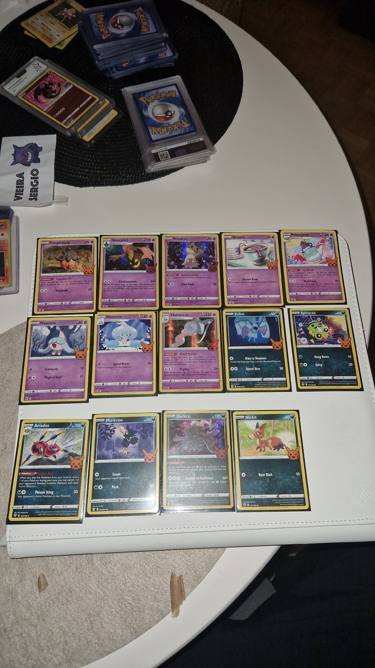 Pokémon Carte collezionabili: Carte pokemon Halloween Set complet – Nuovo (secondo la descrizione) da Les Acacias venduto da S.Vieira