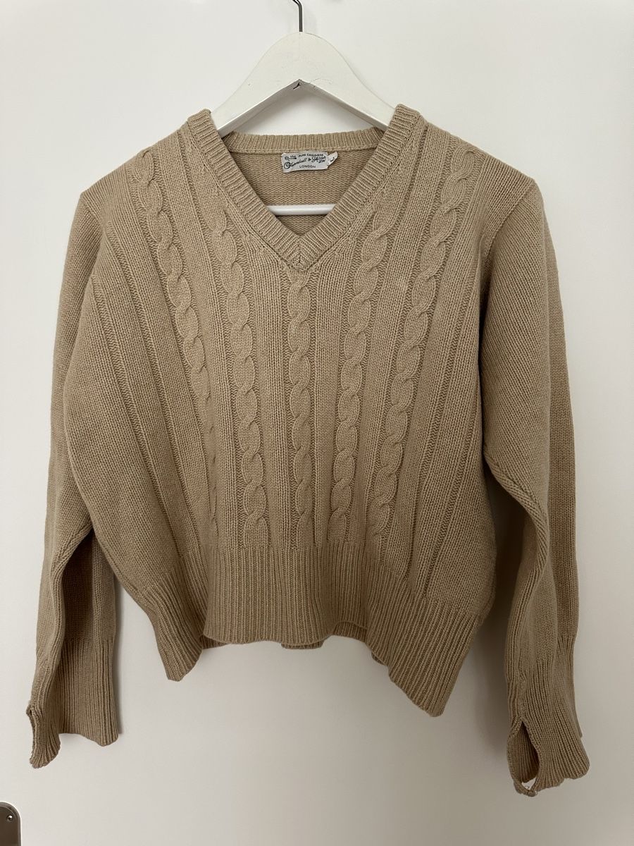 Pullover & Sweatshirts: Kaschmir Pullover Turnbull & Asser beige – Gebraucht aus Zürich von tmarina