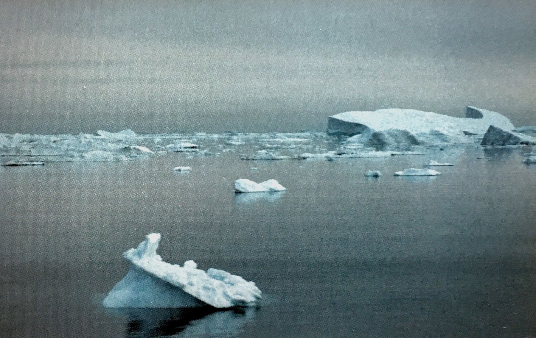 Grafiken & Lithographien: Gerhard Richter 3 kleine Farbdrucke "Grönland - Eis 2011" – Gebraucht aus Nennigkofen von waltraub 1
