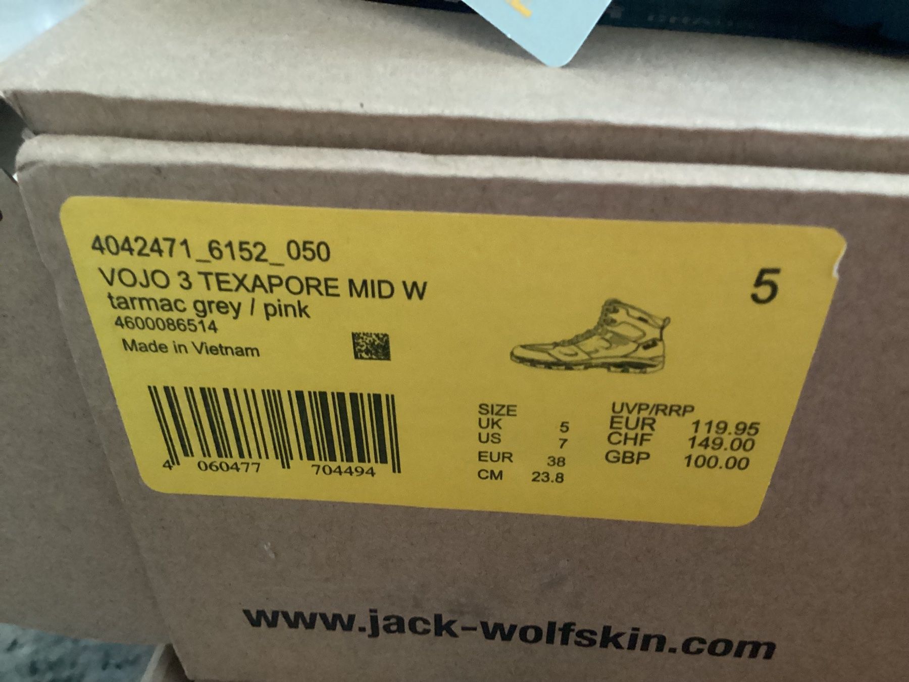 Jack Wolfskin Chaussures femmes: Jack Wolfskin Damen Wanderschuhe – Neuf (Voir description) à Flüelen par ne08 3