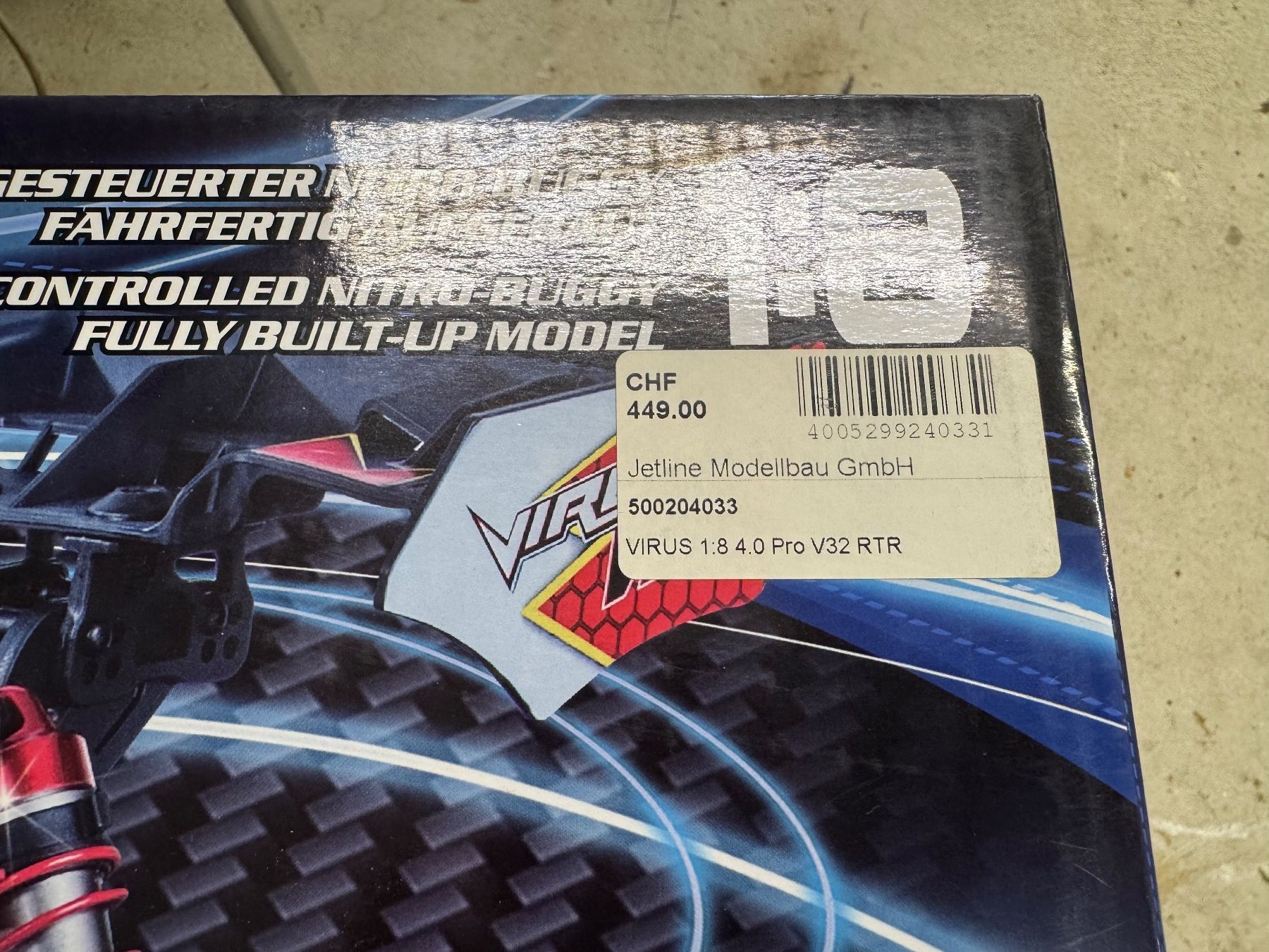 Carson RC Modellbau: Carson Virus – Neu und originalverpackt aus Riedt b. Erlen von stefan7110 3