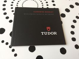 TUDOR ORIGINAL - GUARANTEE WORLDWIDE BOOKLET - NEW !!!