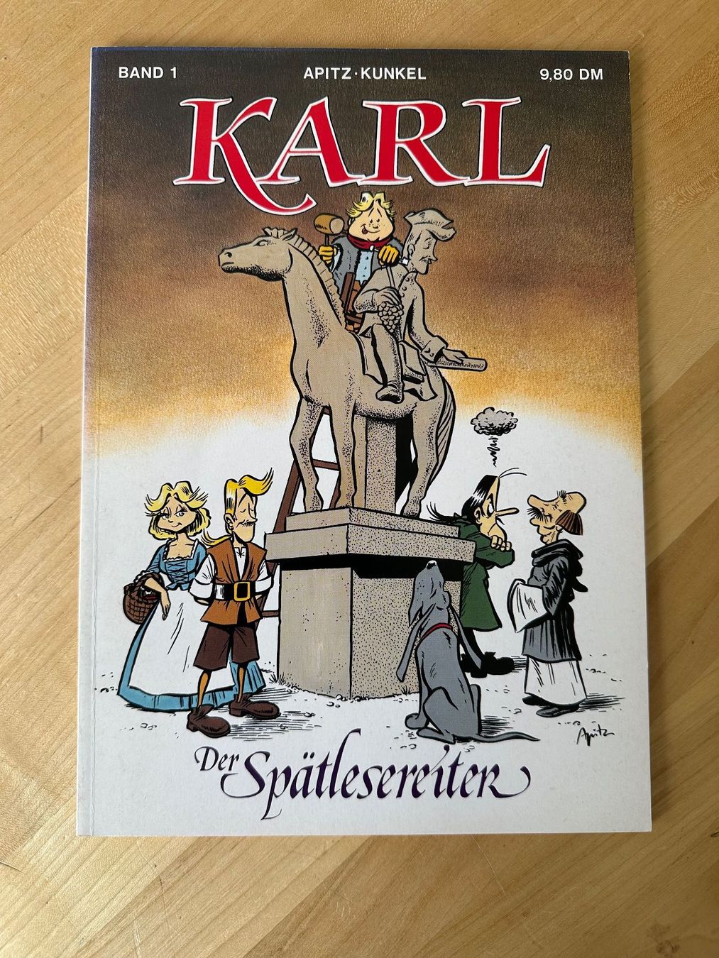 Fumetti: Karl Band 1 der Spätlesereiter – Usato da Zürich venduto da ruedigg